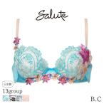 サルート Salute 13グループ ワコール ブラジャー 3/4カップ プッシュアップタイプ(B C)BTJ413
