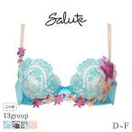 サルート Salute 13グループ ワコール ブラジャー 3/4カップ プッシュアップタイプ(D E F)BTJ413