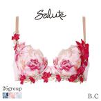 ショッピングバラ サルート Salute 26グループ ワコール ブラジャー 3/4カップ プッシュアップタイプ(B C)BTJ426