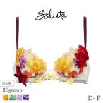 サルート Salute 30グループ ワコール ブラジャー 3/4カップ プッシュアップタイプ(D E F)BTJ430