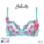 サルート Salute 50グループ ワコール ブラジャー 3/4カップ プッシュアップタイプ(B C)BTJ450