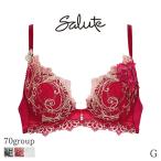 サルート Salute 70グループ ワコール ブラジャー 3/4カップ VivaLineブラ(G)BTJ470