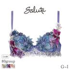 サルート Salute 80グループ ワコール ブラジャー 3/4カップ プッシュアップタイプ(G H I)BTJ480