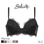 ワコール サルート Salute 20グループ ブラジャー 3/4カップ リボンブラ(B Cカップ)BTJ720