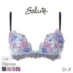 サルート Salute 23グループ ワコール ブラジャー 3/4カップ フロントエックスプラスブラ(D E F)BTJ723