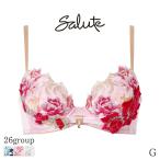 サルート Salute 26グループ ワコール ブラジャー 3/4カップ リボンブラ(G)BTJ726