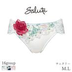 サルート Salute 16グループ ワコール サニタリーショーツ はきこみ丈あさめ ハイレッグショーツ(M L)PTJ316【メール便05】