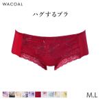ワコール ハグするブラ ショーツ はきこみ丈あさめ ボーイレングスショーツ(M L)PXB678【メール便04】