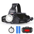  передняя фара предотвращение бедствий . электро- меры 6200 люмен высокая яркость заряжающийся LED передняя фара легкий водонепроницаемый пыленепроницаемый compact длина час лампочка-индикатор альпинизм рыбалка кемпинг уличный 