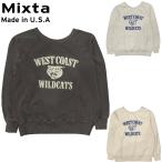 ショッピングミク MIXTA ミクスタ WILD CATS CREW NECK SWEAT RAGRAN スウェット シャツ MADE IN USA R257