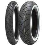 150/80B16  M/C  77H(WW)TL ホワイトウォール リアタイヤ Shinko  SR777