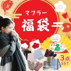 【2025ふんわりぽかぽかバッグ!】福袋 2025 レディース福袋 キッズ福袋 3点入り マフラー ストール ハッピーバッグ 秋冬 手袋 暖かい 寒さ対策 保温 プレゼント