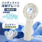 ＼今だけ1280円！／冷感ファン 手持ち扇風機 冷却ハンディファン 卓上扇風機 Type-C 充電式 ネック クーラー 携帯 扇風機 ネックファン 腰掛け 超軽量 パワフル