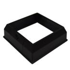 * aluminium фигурная скобка 75 угол для косметика покрытие черный винт есть Lee be оригинал ( какой пункт тоже стоимость доставки 800 иен )