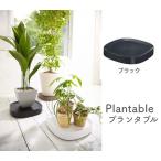 植木鉢トレー キャスター付き tidy テディ Plantable プランタブル ブラック  簡単移動