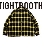 ショッピング購入 TIGHTBOOTH タイトブース シャツ TBPR TIGHT BOOTH Plaid LS Shirt Yellow