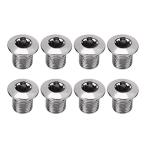 VGEBY１ クランク固定用ボルト インナーギア固定ボルト 頑丈 マウンテンロードバイク用ボルト サイクリングアクセサリー