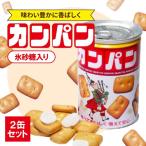 三立製菓 缶入りカンパン 100g 2缶セット 氷砂糖入り カンパン 乾パン 缶パン 缶詰 防災 非常用食品 長期保存 お菓子 備蓄 5年保存 防災用品 おやつ 子ども
