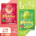 ショッピング桃 モッチュ グミ 白桃 シャインマスカット 10袋セット 桃 マスカット 味覚糖 UHA味覚糖 もっちゅ Mochu モッチュグミ もちもち 食感 フルーツグミ