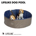 LIFELIKEドッグプール  プール ビニールプール ペットプール ボールプール 家庭用 子ども 犬用 空気入れ不要 折りたたみ 犬