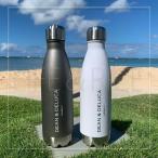 ショッピングハワイ ハワイ限定 17oz ステンレス スチールボトル 503ML ホワイト / メタルグレー h2go ハワイ直輸入  正規品  DEAN&DELUCA  ディーンアンドデルーカ[197-198]