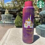 カリフォルニアディズニー限定品  STARBUCKS COFFE  ボトル 20oz(591ml) 水筒 キャッスルデザイン スターバックス  入手困難  カリフォルニア