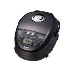 ショッピング炊飯器 TIGER タイガー 炊きたて JPF-G055-KL IHジャー炊飯器 3合炊き スチールブラック