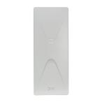 DXアンテナ UHF平面アンテナ(26素子相当/ブースター内蔵) UH26BA 地上デジタル 小形 軽量 かんたん取付構造 強・中電界用 水平偏波専用 屋外用 オフホワイト