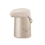 【クーポン11/25限定】象印 ZOJIRUSHI 押すだけポット(ガラス) ガラスエアーポット AB-RC22-CM 2.2L ガラスまほうびん マットベージュ