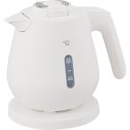 【クーポン7/10-12限定】象印 ZOJIRUSHI 電気ケトル CK-DC08-WA 容量0.8L ほこりブロック ホワイト