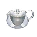 HARIO(ハリオ) 茶茶急須 丸 実用容量450ml 耐熱ガラス プレゼント ギフト 贈り物 CHJMN-45T