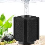 FEDOUR 21cm水槽スポンジフィルター 魚用フィルター、柔らかい水流/酸素増加/濾過、50-200Lの繁殖・稚魚・エビ・ベタ水槽適用
