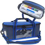 エコール教材(Ecolekyouzai) 絵の具セット (ポケットブルー 12PF 小学生 絵具 水彩 兼用 小学校 画材セット サクラ)