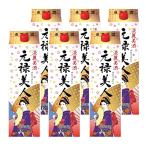 合同酒精 合成清酒 元禄美人  合成清酒 12度 1800ml×6本 パック