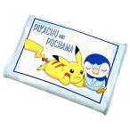 MORIPiLO ребенок подушка низкий . Pokemon Пикачу po коричневый ma Junior soft низкая упругость подушка голубой 35x25x5cm...... микро ткань 