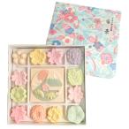 SDKWDH ばいこう堂 百景 和三盆 干菓子 和三盆糖 千代箱 富士山 プチギフト 1個 (x 1)