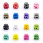 YFFSFDC примерно 50 штук входит красочный код стопор 2 дыра код блокировка springs шнур прекращение резина регулировка пряжка уличный одежда шляпа обувь .