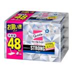 大容量クイックルワイパー 立体吸着ウエットシート ストロング しつこいベタベタまで一気にサッパリ 48枚入り ジャンボパック