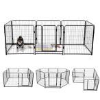 KIRATAKU большой собака Circle стальной домашнее животное Circle собака для Circle собака для забор собака мера большой салон 60/80/98CM уличный .