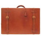  Hermes Vintage кожа Brown багажник сумка античный чай 0212 HERMES мужской 