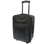  прекрасный товар Bottega Veneta крокодил дорожная сумка 166060 кожа черный черный ko портфель чёрный 0128 BOTTEGA VENETA