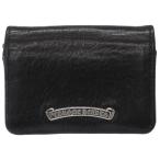  Chrome Hearts футляр для карточек футляр для визитных карточек кожа серебряный 925 черный чёрный 0038 CHROME HEARTS мужской 