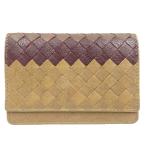  Bottega Veneta сетка Toriko цвет футляр для карточек футляр для визитных карточек Brown 0155 BOTTEGA VENETA