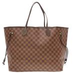 美品 ルイ ヴィトン ダミエ ネヴァーフルGM エベヌ N51106 トートバッグ バッグ LV 0103 LOUIS VUITTON