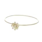  прекрасный товар Tiffany Дэйзи цветок серебряный 925 браслет аксессуары 0229 TIFFANY&amp;Co.