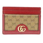  Gucci Doraemon Mini GGs шкив m парусина 654539 футляр для карточек GG парусина / кожа бежевый &amp; черное дерево 0258 GUCCI