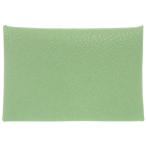  как новый Hermes karu vi she-bruve-rukli Kett серебряный металлические принадлежности B печать (2023 год производства ) футляр для карточек зеленый 0698 HERMES