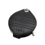 新品同様 ロエベ レザー ブラック 黒 ルーペ ルーペケース 0821 LOEWE