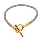 新品同様 エルメス ジャンボブレス ヴォースイフト メタル トレッセ ゴールド金具 ブレスレット アクセサリー 1357 HERMES