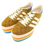 未使用品 グッチ × アディダス GUCCI × adidas originals ガゼル GAZELLE スニーカー 707873 GGキャンバス 0816 GUCCI
